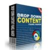 Drop Down Content Panel Maker