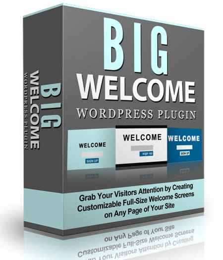 Big Welcome Plugin