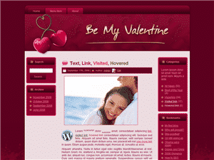 Cherry Love HTML and WordPress Theme