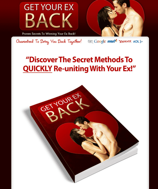 Get Your Ex Back Minisite Package