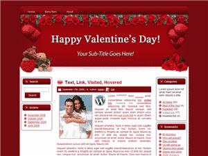 Hearts-N-Roses – WP Theme