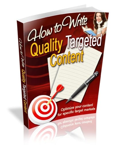 How To Write Quality Targeted Content