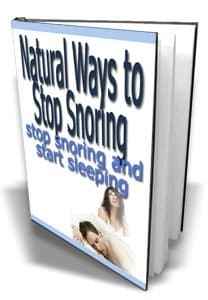 Natural Ways to Stop Snoring