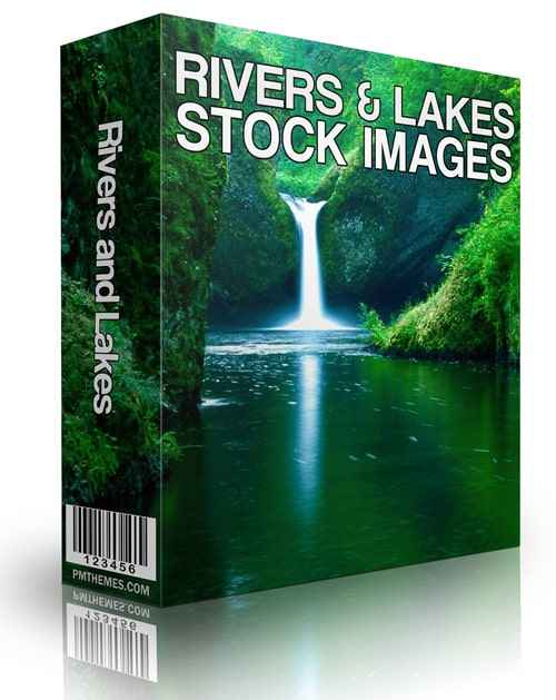 Rivers and Lakes Stock Images