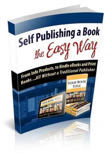 Self Publishing A Book The Easy Way