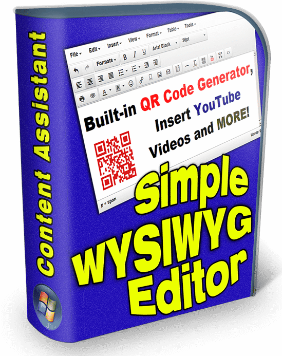 Simple WYSIWYG Editor