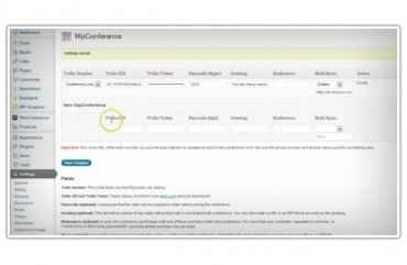 WP Conference Plugin