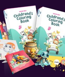 10 Childrens Coloring Books