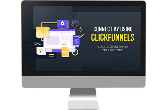 Computer screen showing ClickFunnels marketing software interface.