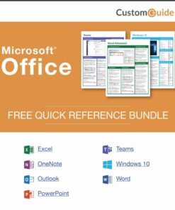 Microsoft Office 2019-Free Reference Card Bundle