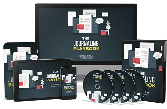 The Journaling Playbook multimedia set on various devices.