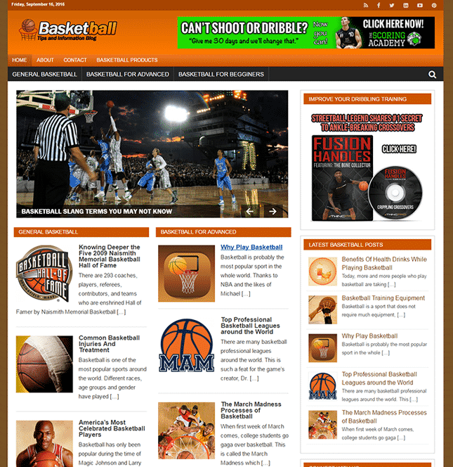 basketball tips plr blog