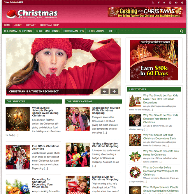 christmas tips plr blog