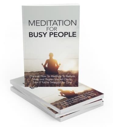 Meditation For Busy People